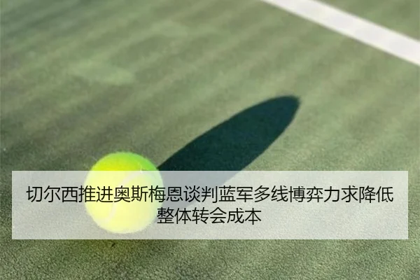切尔西推进奥斯梅恩谈判蓝军多线博弈力求降低整体转会成本